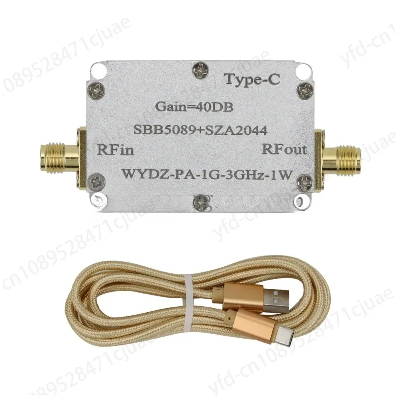 40DB WYDZ-PA-1G-3GHz-1W SBB5089 + SZA2044 односторонний микроволновый усилитель мощности RF модуль