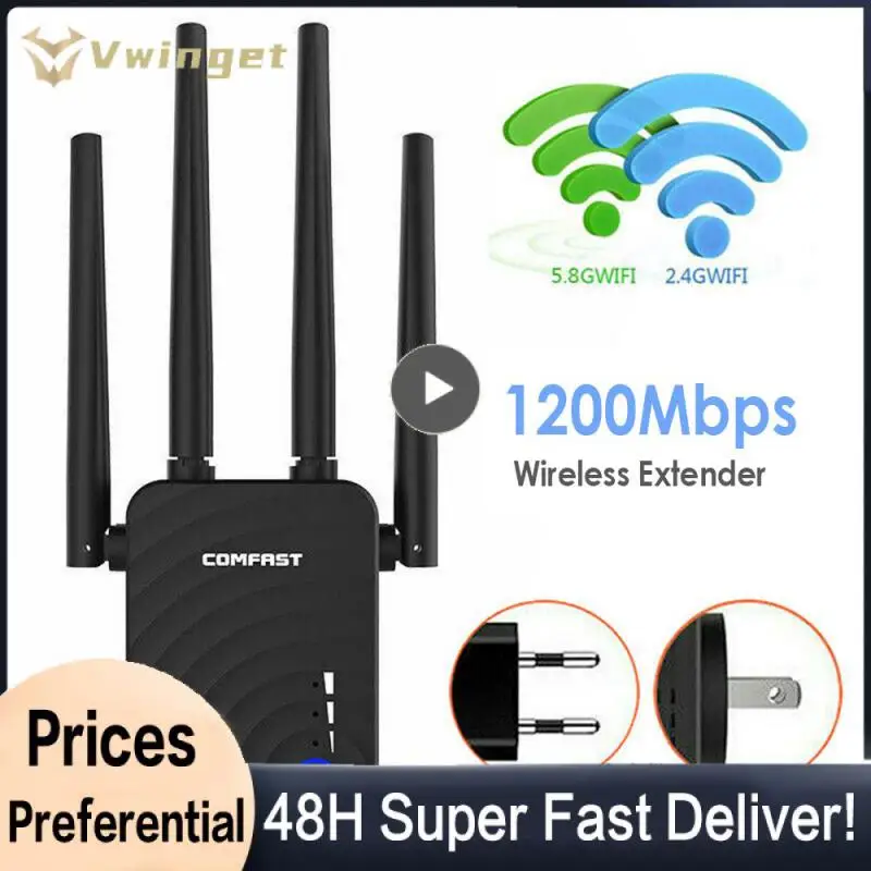 1/2/3PCS Long Range Extender 802.11ac Wireless WiFi Repeater Wi Fi Booster 2.4G/5Ghz Wi-Fi Amplifier 1200~2100 M wifi router
1/2/3PCS Long Range Extender 802.11ac Wireless WiFi Repeater Wi Fi Booster 2.4G/5Ghz Wi-Fi Amplifier 1200~2100 M wifi router