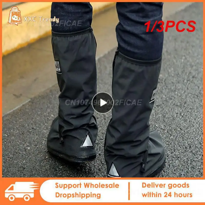1/3PCS Waterproof Shoe Cover Reusable Motorcycle Cycling Bike Rain Boot Shoes Covers Easy to Ride for Rainproof Thick
1/3PCS Waterproof Shoe Cover Reusable Motorcycle Cycling Bike Rain Boot Shoes Covers Easy to Ride for Rainproof Thick