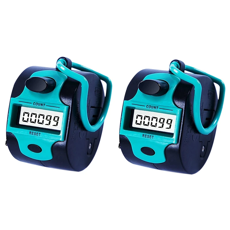 2X Counter Electronic Clicker Manual Digital Stitch Counter Finger Ring Mechanical Handheld Counter For Row People Golf
2X Counter Electronic Clicker Manual Digital Stitch Counter Finger Ring Mechanical Handheld Counter For Row People Golf