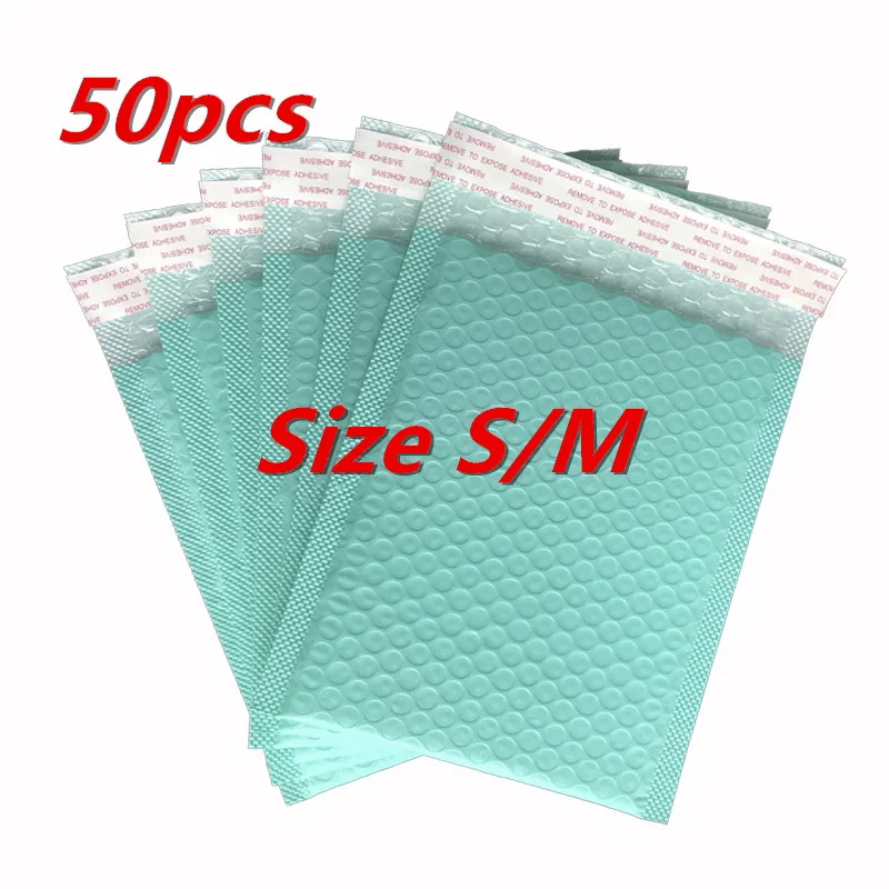 50Pcs Bubble Buffer Anti-fall Protection Waterproof Packaging Bag Courier Package Envelope Poly Mailer Blue Gift Bags
50Pcs Bubble Buffer Anti-fall Protection Waterproof Packaging Bag Courier Package Envelope Poly Mailer Blue Gift Bags
