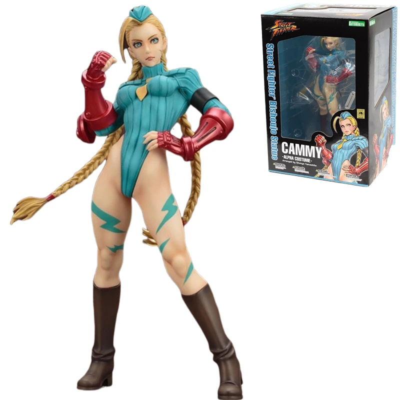 Original Kotobukiya GAME Beautiful Girl Cammy White Boxer Figure Model Game Peripheral Toys Gift Ornaments Collectibles
Original Kotobukiya GAME Beautiful Girl Cammy White Boxer Figure Model Game Peripheral Toys Gift Ornaments Collectibles