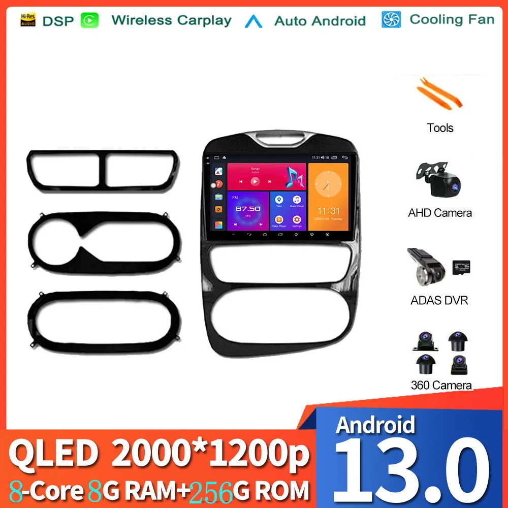 Android 13 для Renault Clio 4 BH98 KH98 2016-2019, автомобильное стерео радио, мультимедийный GPS-навигатор, DSP, Wi-Fi, Mirror Link
Android 13 для Renault Clio 4 BH98 KH98 2016-2019, автомобильное стерео радио, мультимедийный GPS-навигатор, DSP, Wi-Fi, Mirror Link
