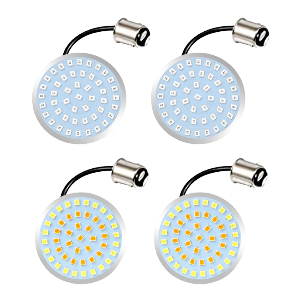 Motorcycle Turn Signal Light 1157 Front And 1156 Rear LED Turn Signal Lights Smoke Lens Universal Rear Lights Lamp Accessories
Motorcycle Turn Signal Light 1157 Front And 1156 Rear LED Turn Signal Lights Smoke Lens Universal Rear Lights Lamp Accessories