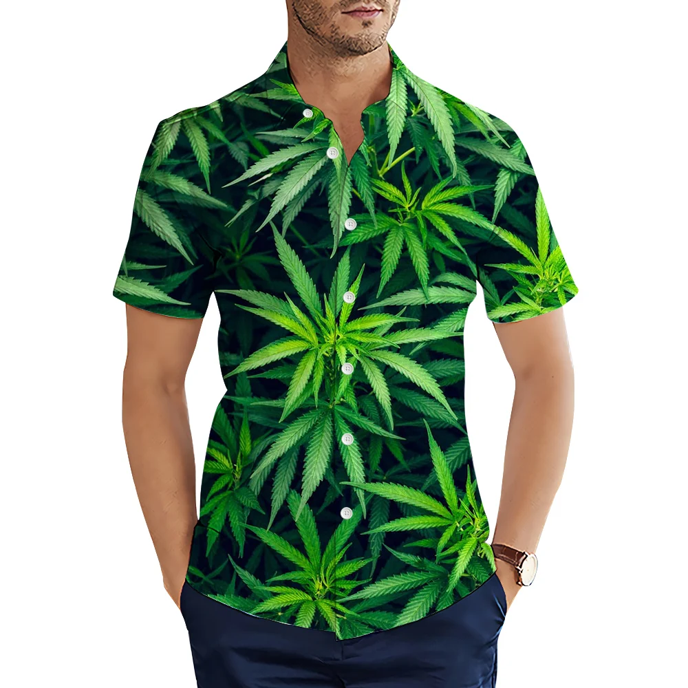 CLOOCL Men's Shirts Plant Weeds 3D Printe Hawaiian Shirts Summer Short Sleeve Single Breasted Men Shirt Fashion Casual Tops
CLOOCL Men's Shirts Plant Weeds 3D Printe Hawaiian Shirts Summer Short Sleeve Single Breasted Men Shirt Fashion Casual Tops