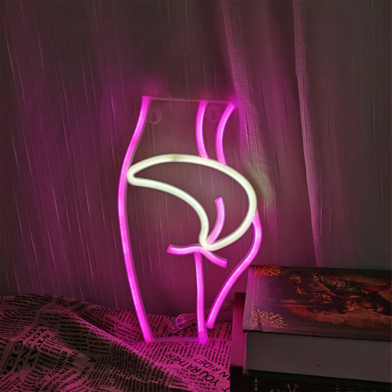 Creative Sexy Girl USB Neon Light Pink Wall Art Lights Lighting Sign Lamp Led Lights For Bedroom Holiday Xmas Party Wedding
Creative Sexy Girl USB Neon Light Pink Wall Art Lights Lighting Sign Lamp Led Lights For Bedroom Holiday Xmas Party Wedding