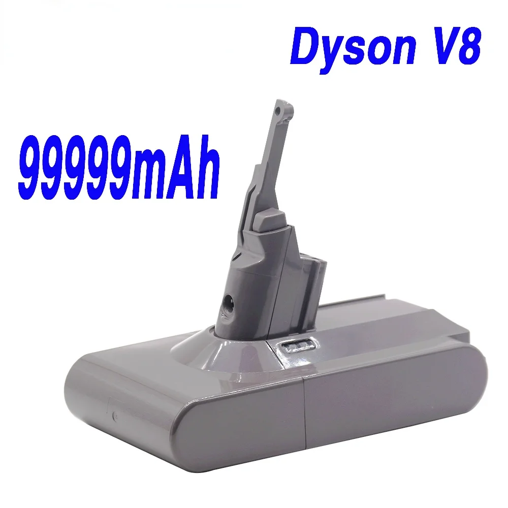 100% High Capacity 21.6V 99999mAh For Dyson V8 Li-Ion Cordless Vacuum Cleaner High Capacity Replacement V8 Absolute V8 Animal
100% High Capacity 21.6V 99999mAh For Dyson V8 Li-Ion Cordless Vacuum Cleaner High Capacity Replacement V8 Absolute V8 Animal