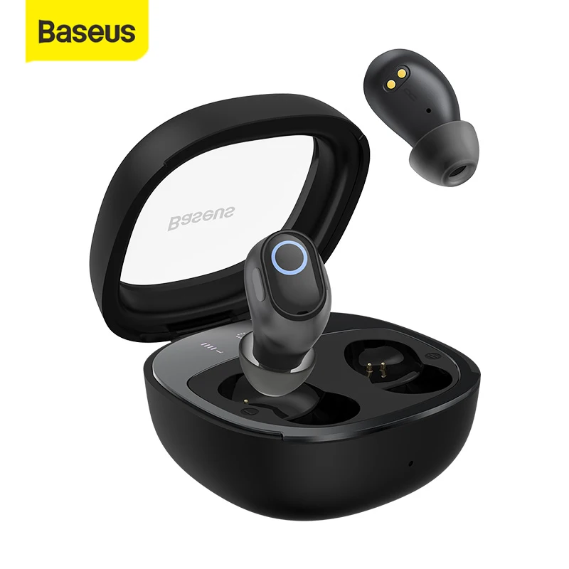 

Baseus WM02 Plus Earbuds Wireless Bluetooth 5.3 Headphones LED Digital Display Earphones Touch Control headset Comfortable Wear