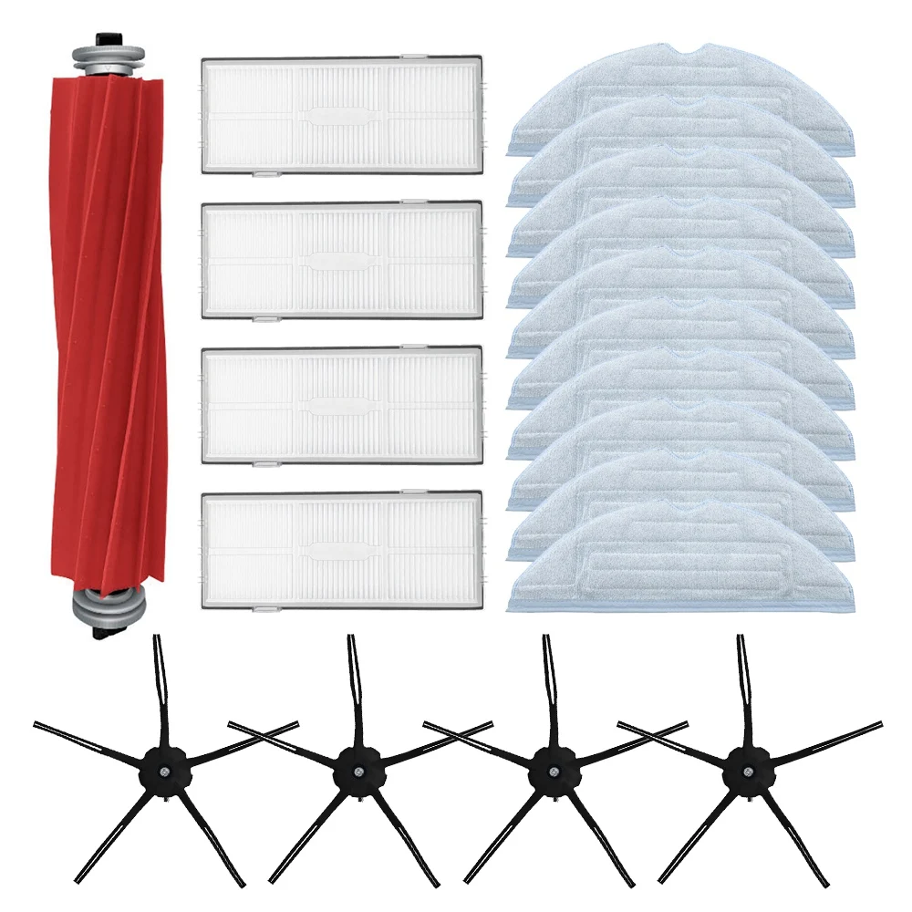 19Pcs Replacement Main Brush Mop Hepa Filter Side Brush for Xiaomi Roborock S7 T7 T7S Plus Vacuum Cleaner Spare Parts
19Pcs Replacement Main Brush Mop Hepa Filter Side Brush for Xiaomi Roborock S7 T7 T7S Plus Vacuum Cleaner Spare Parts