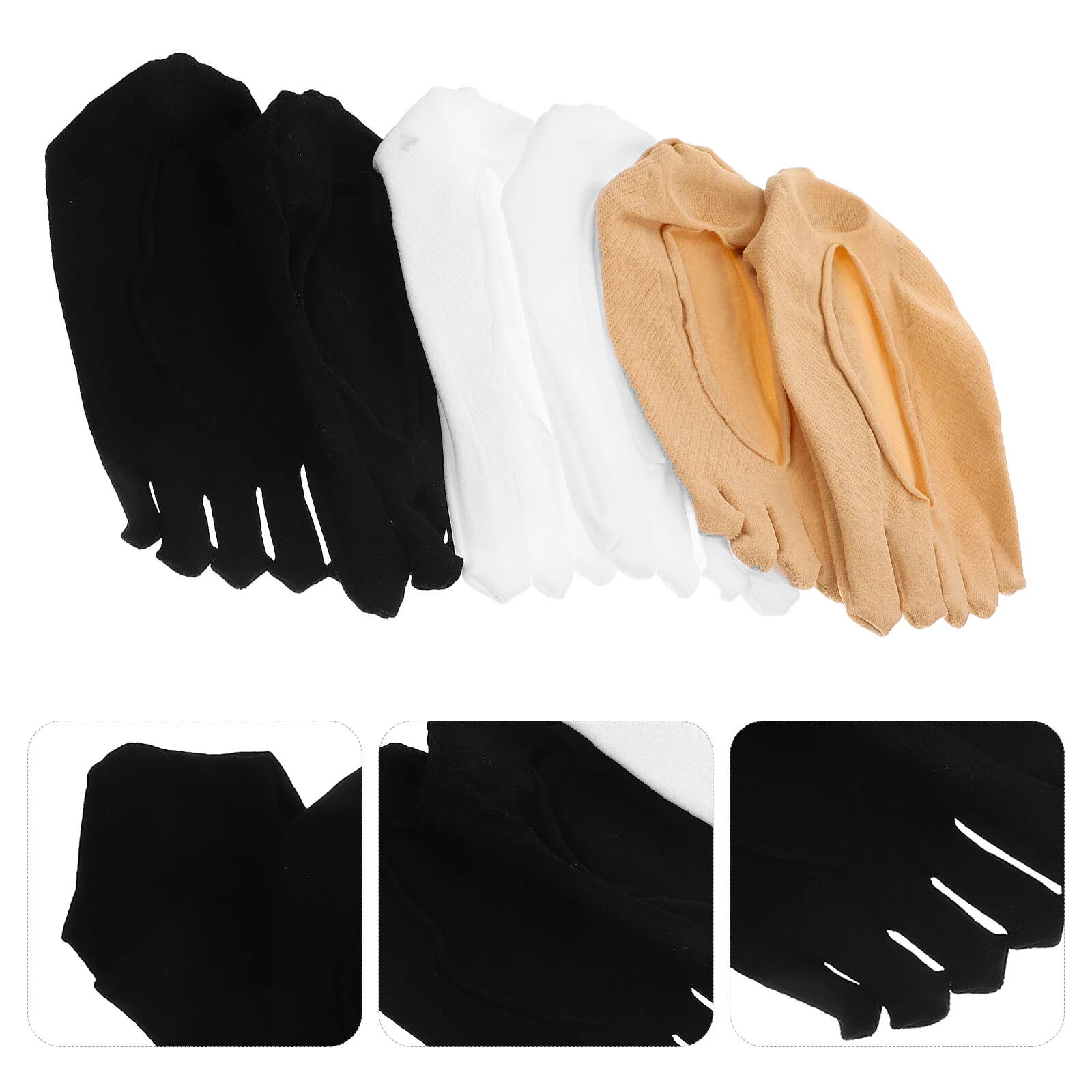 3 Pairs Liner Comfy Shorts Low Cut Cotton Socks Female Breathable Woman Washable Miss Comfortable
3 Pairs Liner Comfy Shorts Low Cut Cotton Socks Female Breathable Woman Washable Miss Comfortable