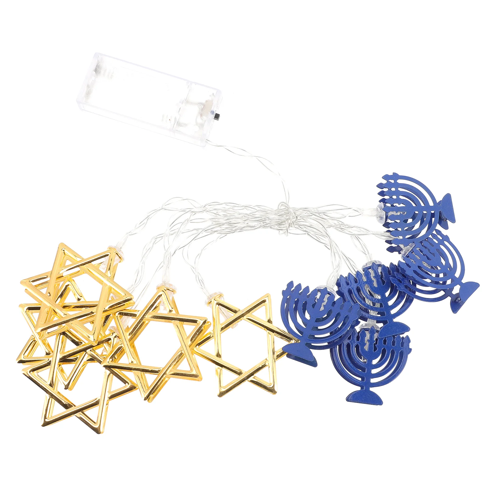 Star Shape Hanukkah Fairy String Lights Candlesticks Menorah Wrought Iron Chanukah Decorations Menorah Party Decor 
Star Shape Hanukkah Fairy String Lights Candlesticks Menorah Wrought Iron Chanukah Decorations Menorah Party Decor