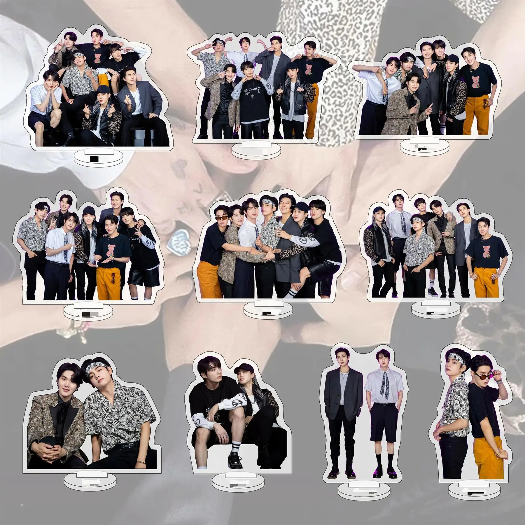 KPOP bangtan boys new album Proof group photo acrylic doll stand model stand desk decoration ornaments Fan Gifts JIMIN JIN JK RM
KPOP bangtan boys new album Proof group photo acrylic doll stand model stand desk decoration ornaments Fan Gifts JIMIN JIN JK RM