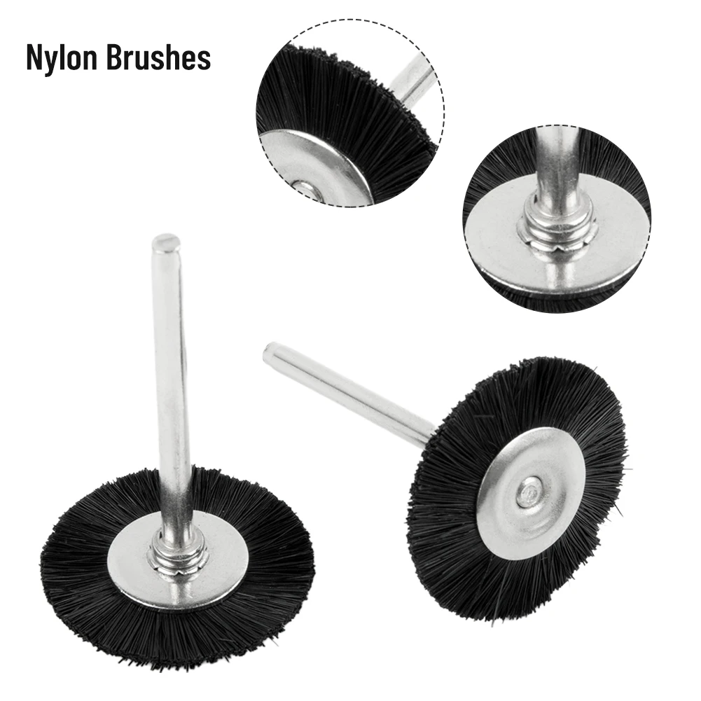 Accessories Nylon Brushes Polishing High Efficiency T Type Wire Brush 10 Pcs 3mm Shank Black+Silver Degreasing Burr
Accessories Nylon Brushes Polishing High Efficiency T Type Wire Brush 10 Pcs 3mm Shank Black+Silver Degreasing Burr