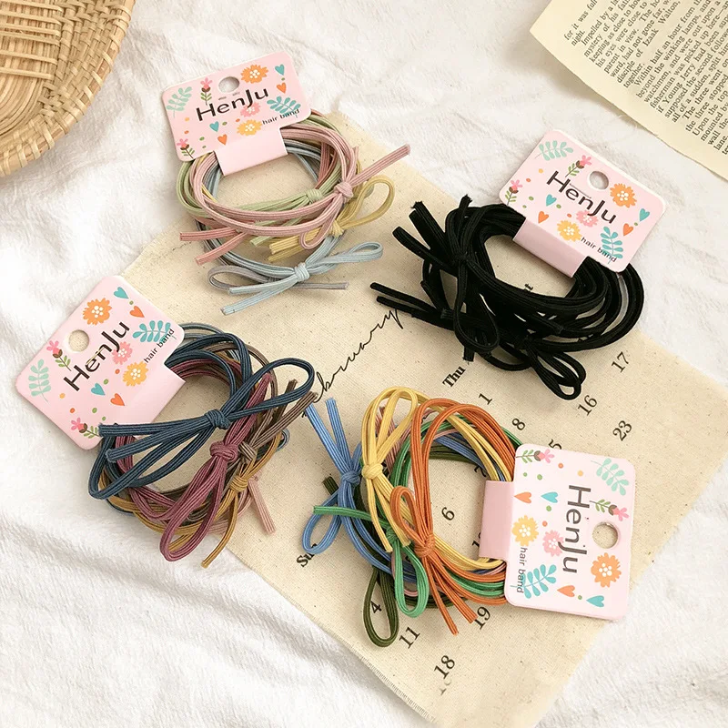 Wholesale Ladies Hair Accessories, Hair Rope, Temperament, Simple Girl, Daily All-match Basic Hair Ring, Color Hair Rope
Wholesale Ladies Hair Accessories, Hair Rope, Temperament, Simple Girl, Daily All-match Basic Hair Ring, Color Hair Rope
