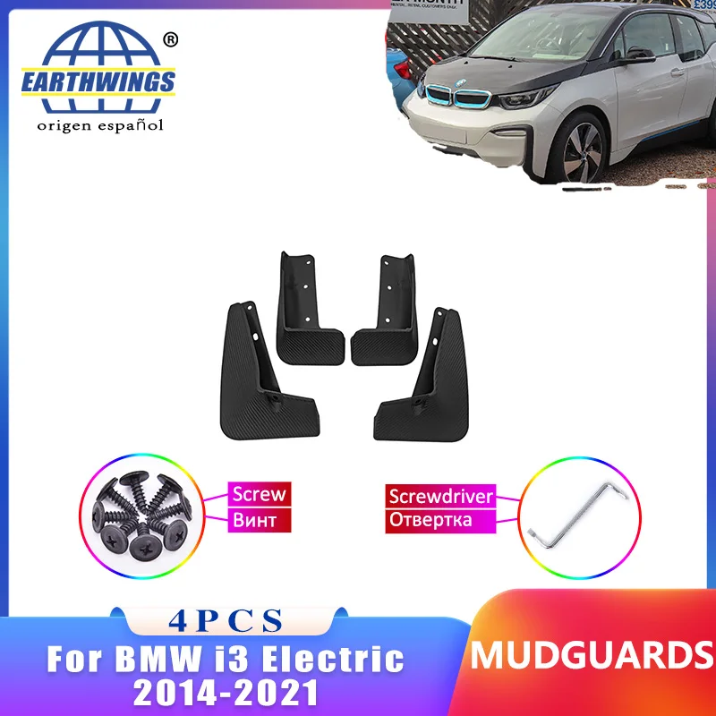 Mudflap For BMW i3 Electric 2014-2021 New Mudguard Front Rear Fender Car Styling Accessorie Upgrade Version Juego Cuatro Pieza
Mudflap For BMW i3 Electric 2014-2021 New Mudguard Front Rear Fender Car Styling Accessorie Upgrade Version Juego Cuatro Pieza