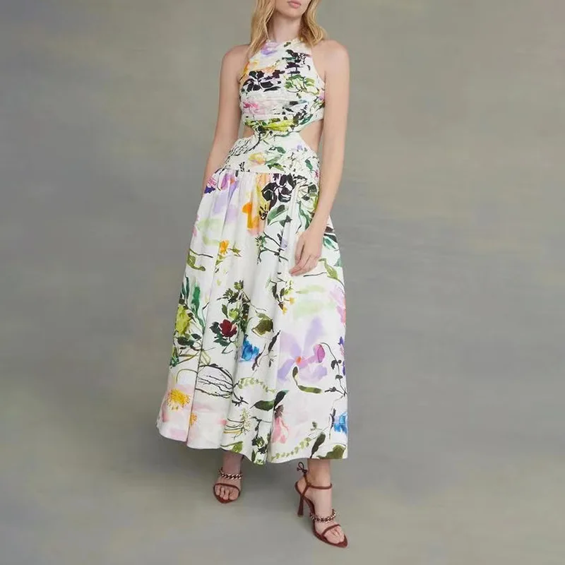 Elegant Dresses for Women 2022 Summer Female Luxury Party Floral Dress Woman Fashion Designer High Quality Festival Clothing
Elegant Dresses for Women 2022 Summer Female Luxury Party Floral Dress Woman Fashion Designer High Quality Festival Clothing