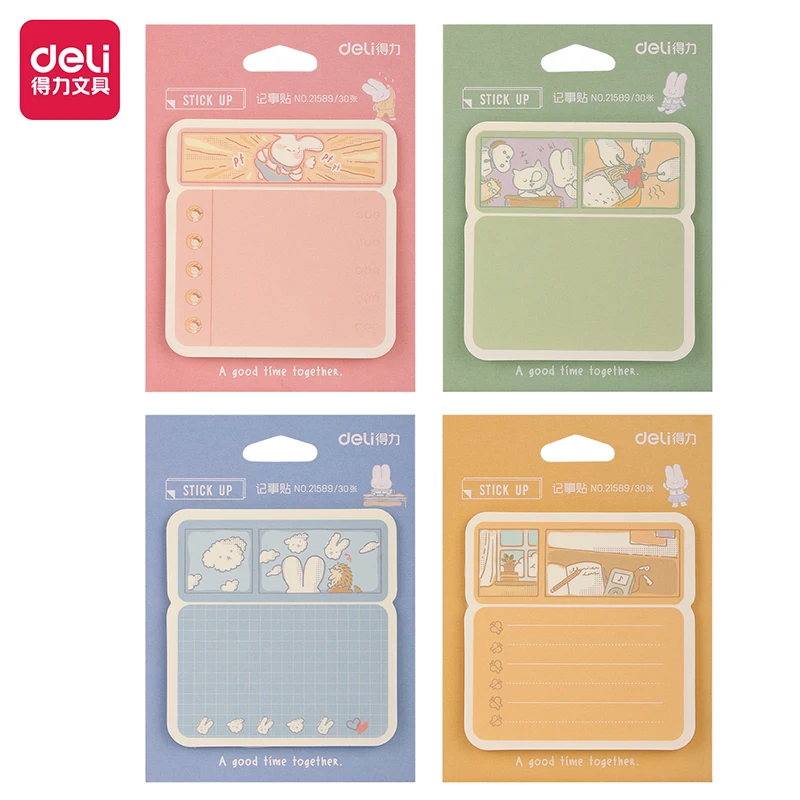 8 шт. Deli 21589 Kawaii Rabbit Pad липкая бумага для заметок Note Ahesive Memo Pads офисные и школьные канцелярские принадлежности
8 шт. Deli 21589 Kawaii Rabbit Pad липкая бумага для заметок Note Ahesive Memo Pads офисные и школьные канцелярские принадлежности