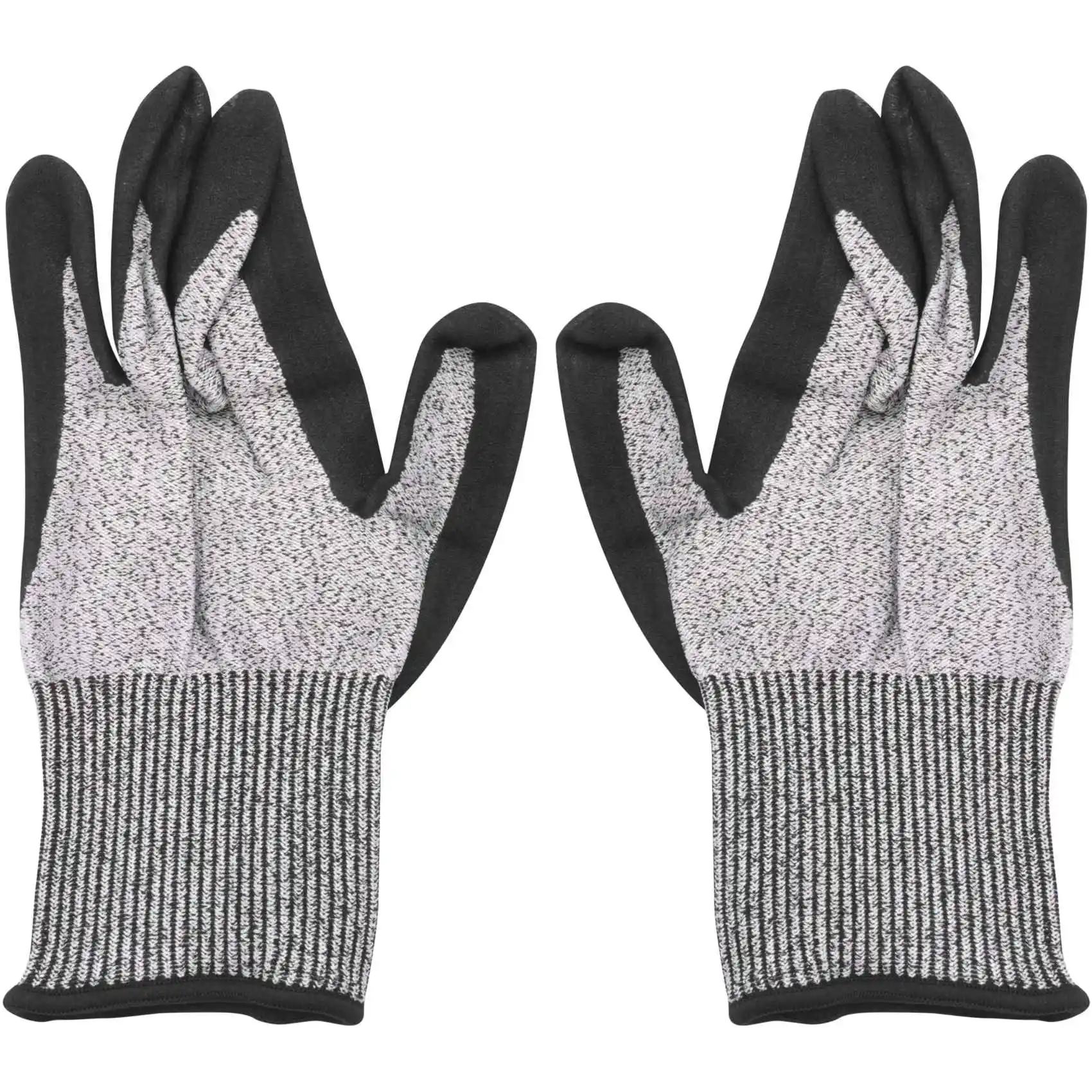 

Level 5 Cut Resistant Gloves 3D Comfort Stretch Fit Durable Power Grip Foam Nitrile Pass Fda Food Contact Smart Touch Thin Ma