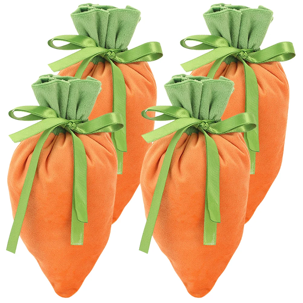 4pcs Candy Pouches Carrot Shaped Treat Bags Candy Bags Carrot Bags Candy Storage Bags Ornament Storage Pouch
4pcs Candy Pouches Carrot Shaped Treat Bags Candy Bags Carrot Bags Candy Storage Bags Ornament Storage Pouch