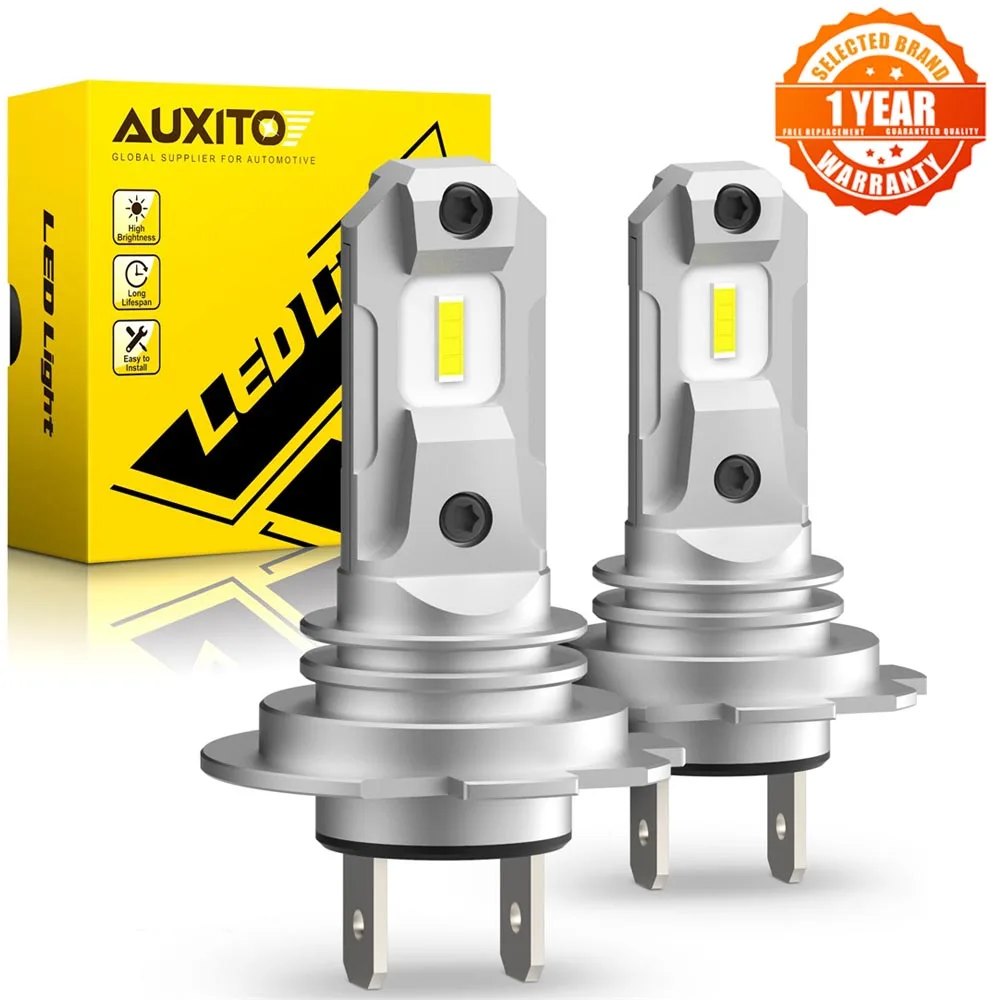 2PCS H7 LED Headlight Bulbs Canbus Anti-Hyperflash Error Free Led Lamp CSP Light Car Auto Headlamp Bulb 12000Lm 60W 6500K White
2PCS H7 LED Headlight Bulbs Canbus Anti-Hyperflash Error Free Led Lamp CSP Light Car Auto Headlamp Bulb 12000Lm 60W 6500K White