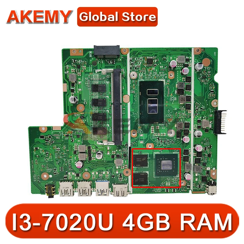 Akemy X540UBR notebook motherboard For ASUS X540UV X540UB X540UBR laptop motherboard mainboard with I3-7020U CPU 4GB RAM 2GB GPU
Akemy X540UBR notebook motherboard For ASUS X540UV X540UB X540UBR laptop motherboard mainboard with I3-7020U CPU 4GB RAM 2GB GPU