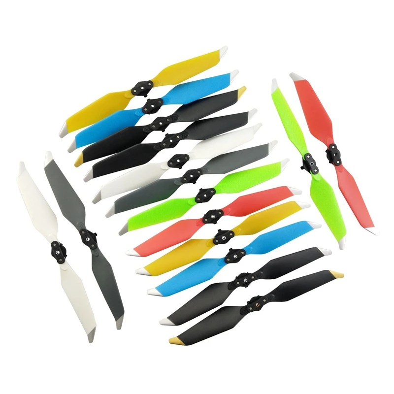 16Pcs/8 Colors Set Low-Noise Quick-Release Color Propellers 8331F For DJI Mavic PRO Platinum Drone Accessories
16Pcs/8 Colors Set Low-Noise Quick-Release Color Propellers 8331F For DJI Mavic PRO Platinum Drone Accessories