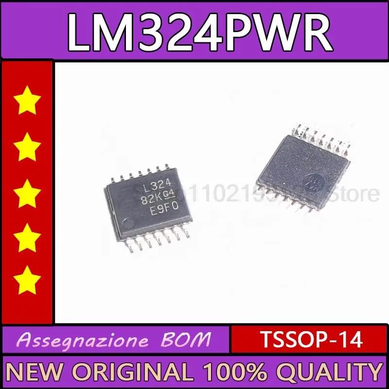 10 шт./лот Lm324pwr пластырь tssop-14 трафаретная печать l324 новый оригинальный импортный
10 шт./лот Lm324pwr пластырь tssop-14 трафаретная печать l324 новый оригинальный импортный