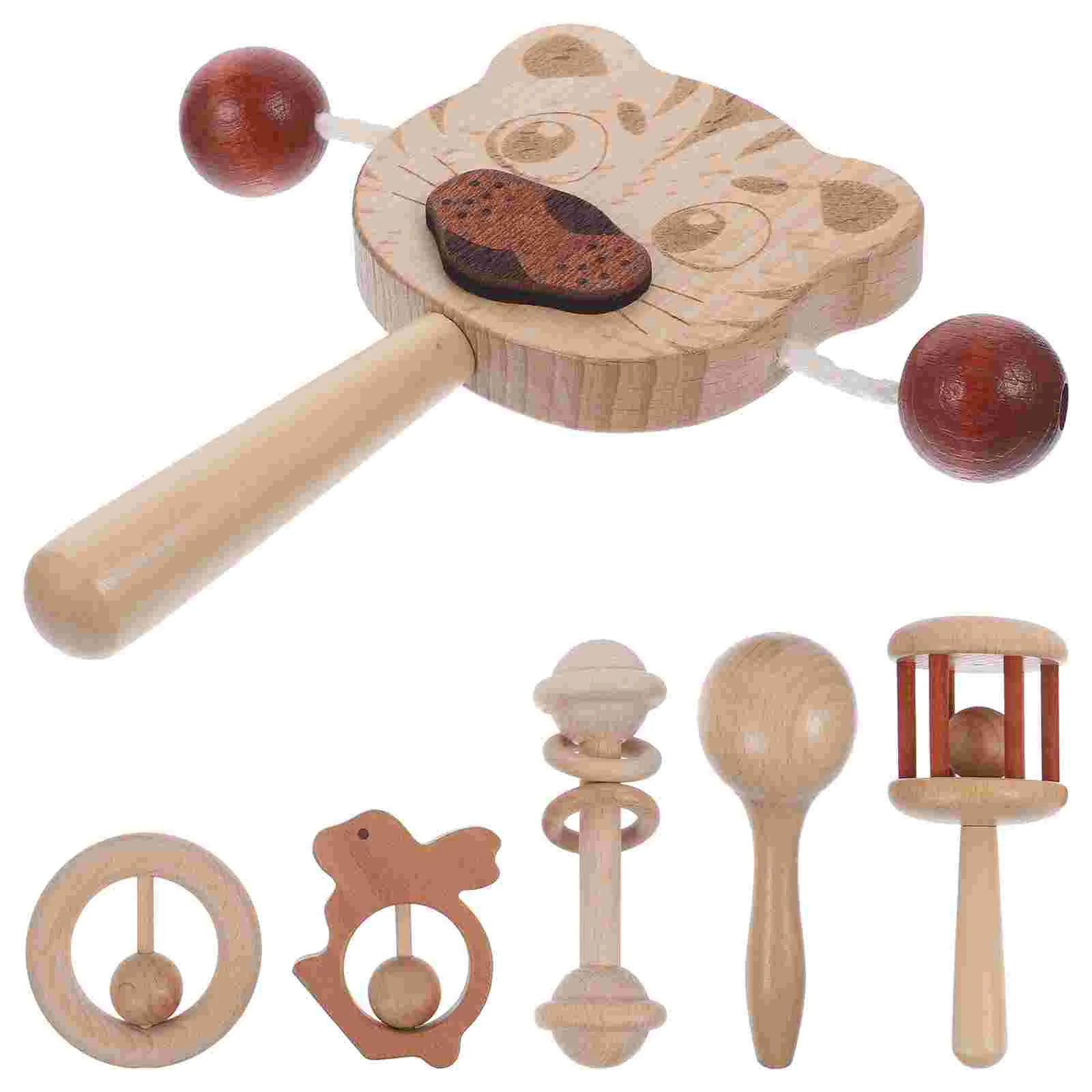 Hand Bell Educational Toys Toddlers Interactive Infant Soothing Toys Appease Funny Infant Rattles Wood Baby Plaything Newborn
Hand Bell Educational Toys Toddlers Interactive Infant Soothing Toys Appease Funny Infant Rattles Wood Baby Plaything Newborn