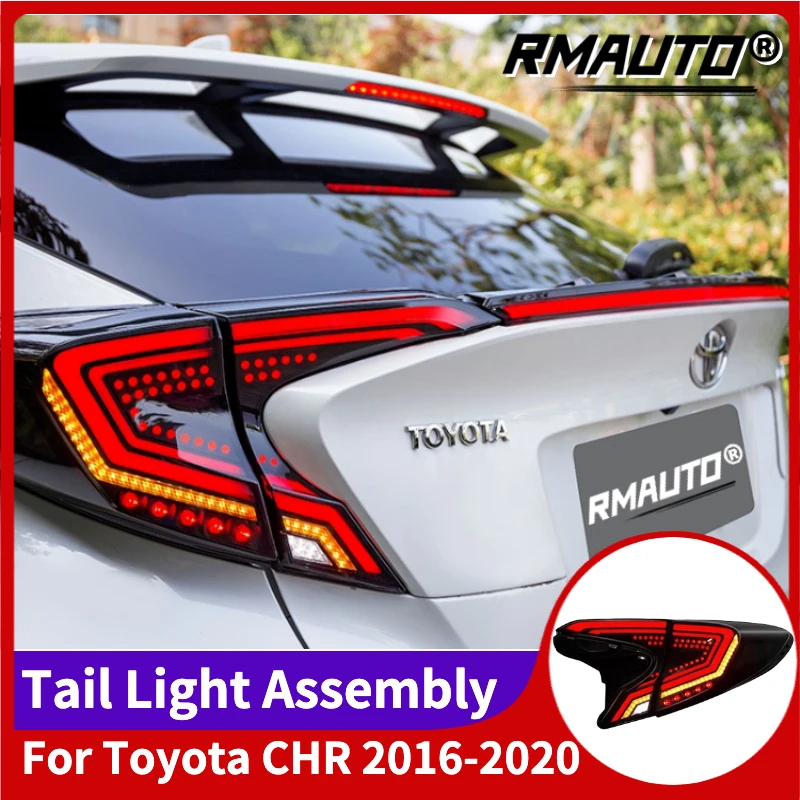 2Pcs Car LED Dynamic Tail Light Assembly Through Trunk Tail Light For Toyota CHR 2016-2020 DRL Brake Reverse Dynamic Turn Signal
2Pcs Car LED Dynamic Tail Light Assembly Through Trunk Tail Light For Toyota CHR 2016-2020 DRL Brake Reverse Dynamic Turn Signal