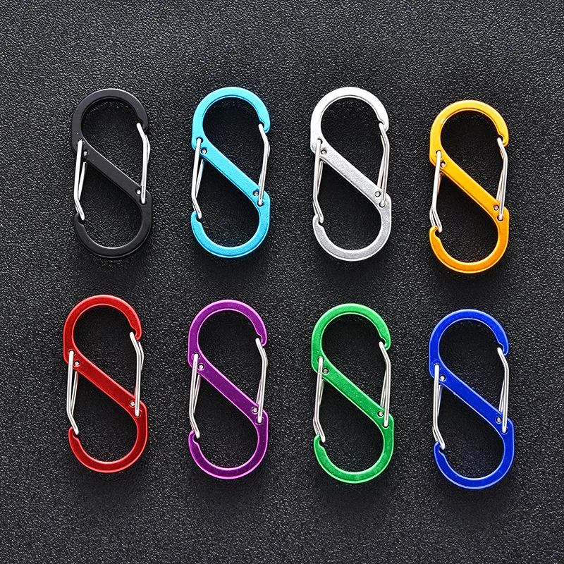 8Pcs Outdoor S Mountaineering Buckle Camping Equipment Spring Hook Multi Tools Water Bottle Backpack Key Metal Hanging Buckle
8Pcs Outdoor S Mountaineering Buckle Camping Equipment Spring Hook Multi Tools Water Bottle Backpack Key Metal Hanging Buckle