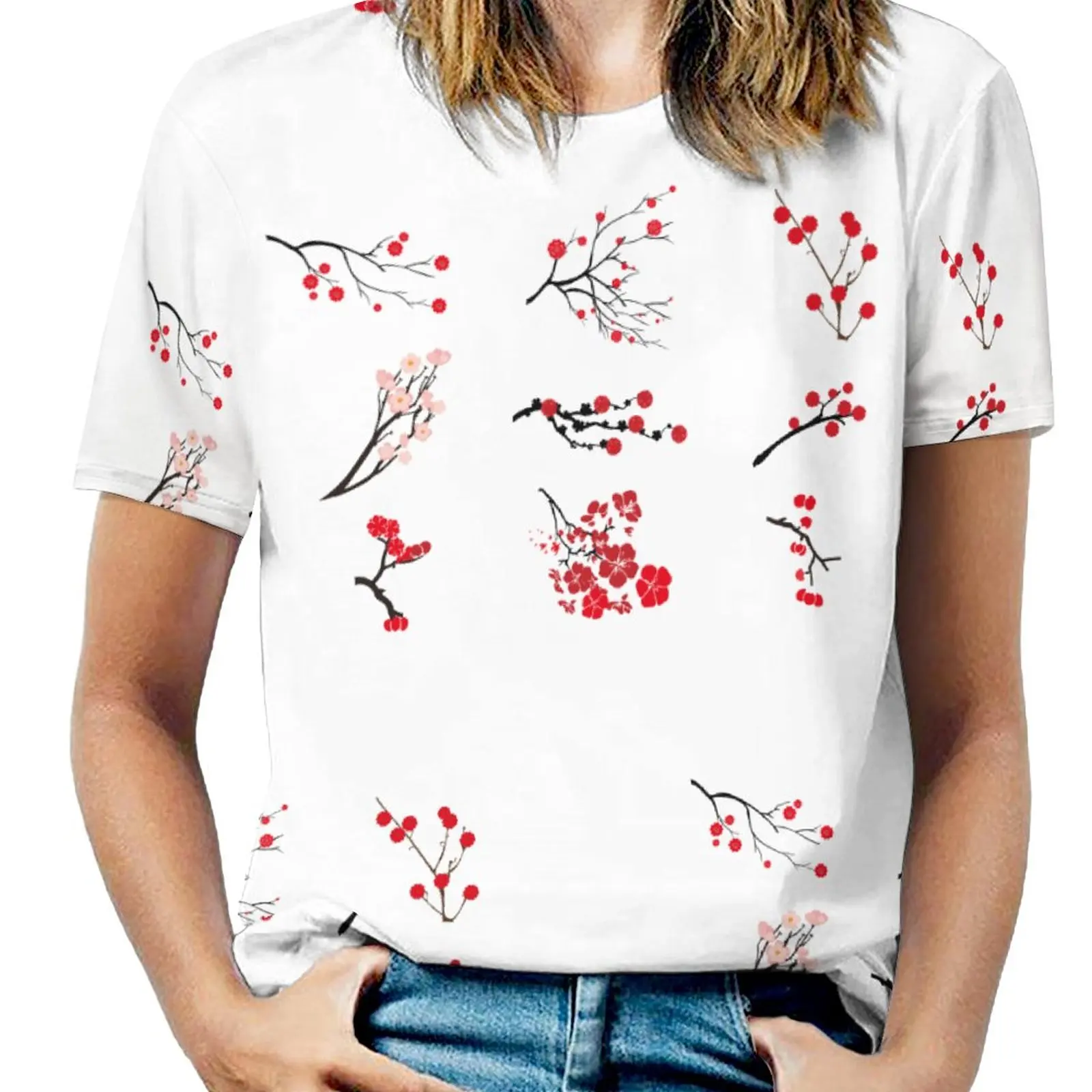 Koi Carp Fish Couple Swimming with Cherry Blossom Sakura Branch Culture Top Quality Travel T-shirt Crewneck Move Funny Vintag
Koi Carp Fish Couple Swimming with Cherry Blossom Sakura Branch Culture Top Quality Travel T-shirt Crewneck Move Funny Vintag