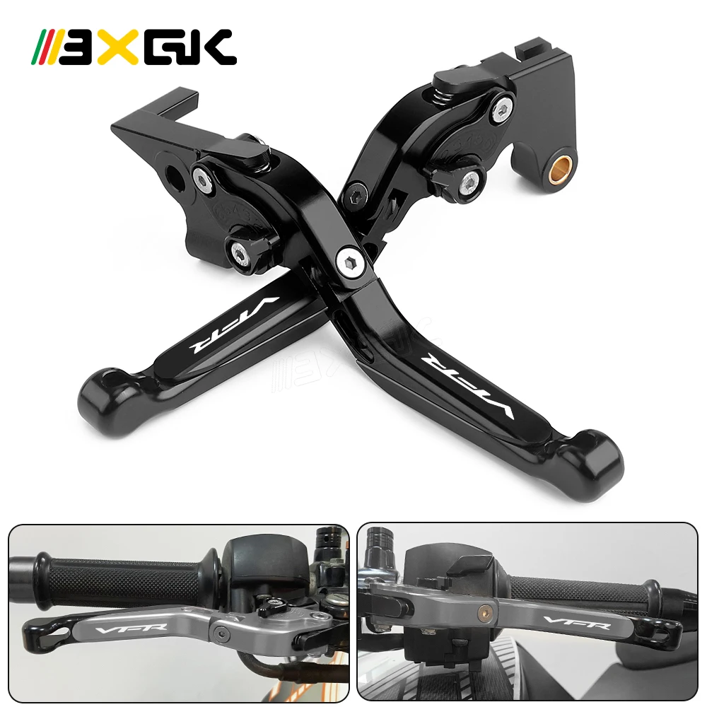 Motorcycle Adjustable Folding Extendable CNC Brake Clutch Levers Accessories For Honda VFR1200 VFR1200F 2016-2017
Motorcycle Adjustable Folding Extendable CNC Brake Clutch Levers Accessories For Honda VFR1200 VFR1200F 2016-2017