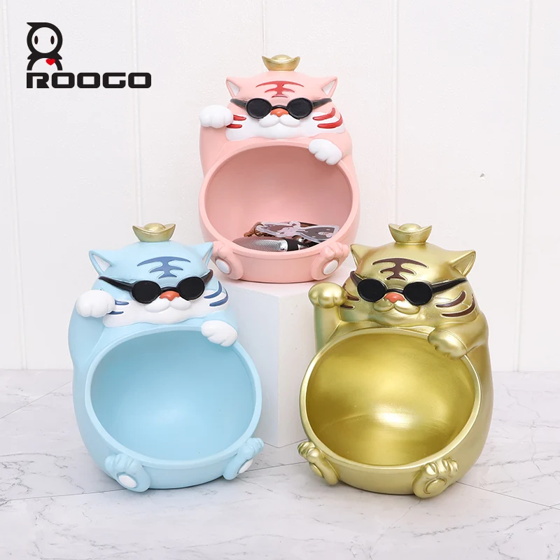 Roogo Zodiac Tiger Creative Desktop Storage Tray Home Decorations Year of the Tiger Gift Porch Key Storage Ornament
Roogo Zodiac Tiger Creative Desktop Storage Tray Home Decorations Year of the Tiger Gift Porch Key Storage Ornament