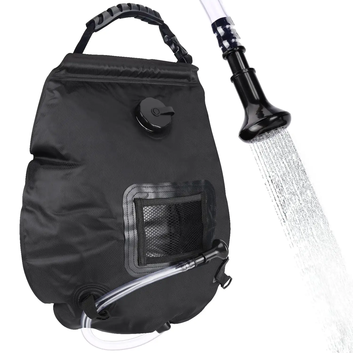 5 Gallons/20L Portable Solar Shower Bag for Camping Heating Camping Beach Swimming Outdoor Traveling Hiking Black
5 Gallons/20L Portable Solar Shower Bag for Camping Heating Camping Beach Swimming Outdoor Traveling Hiking Black