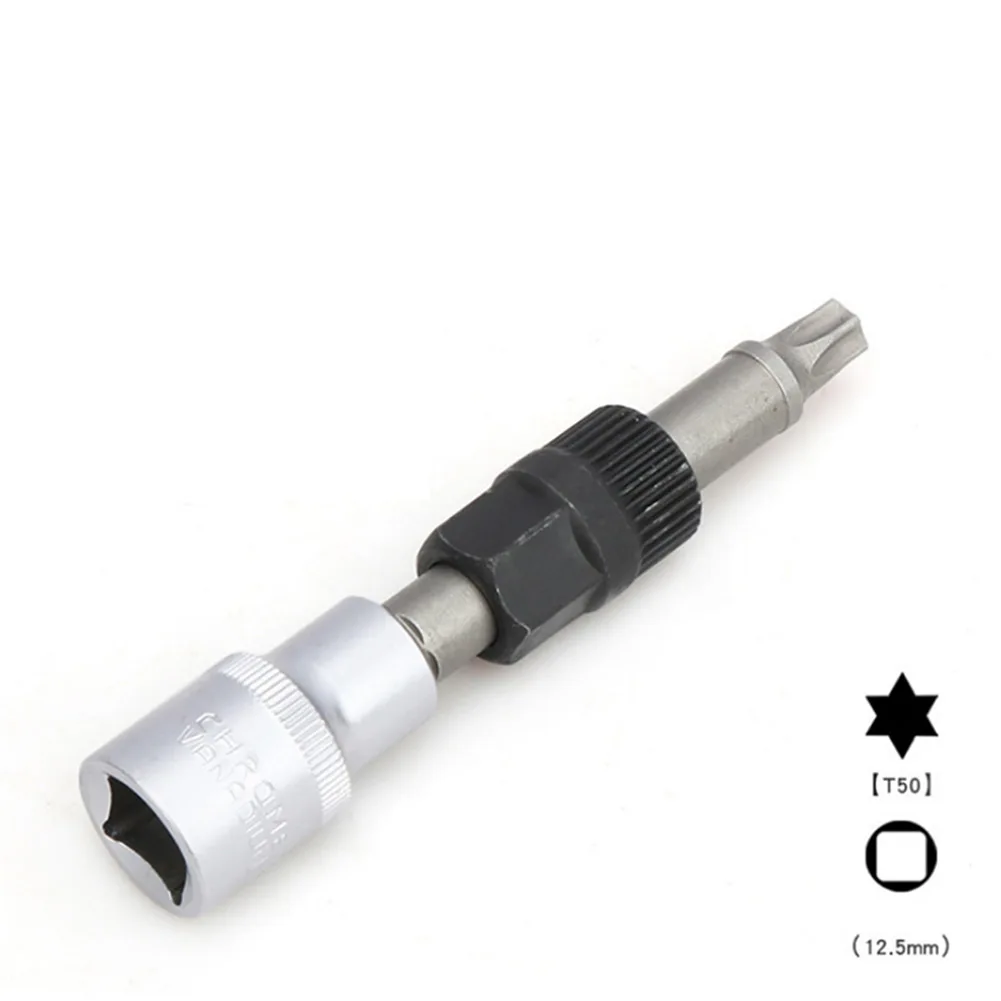 Car Clutch Pulley Removal Tool Metal Replacement Socket Bit With 33 Teeth 1pcs Accessory Black+Silver Brand New
Car Clutch Pulley Removal Tool Metal Replacement Socket Bit With 33 Teeth 1pcs Accessory Black+Silver Brand New