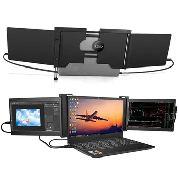 10.1 inch Portable monitor Tri screen split screen Monitor Expandable Screen Split Monitor with Type C for laptop
10.1 inch Portable monitor Tri screen split screen Monitor Expandable Screen Split Monitor with Type C for laptop
