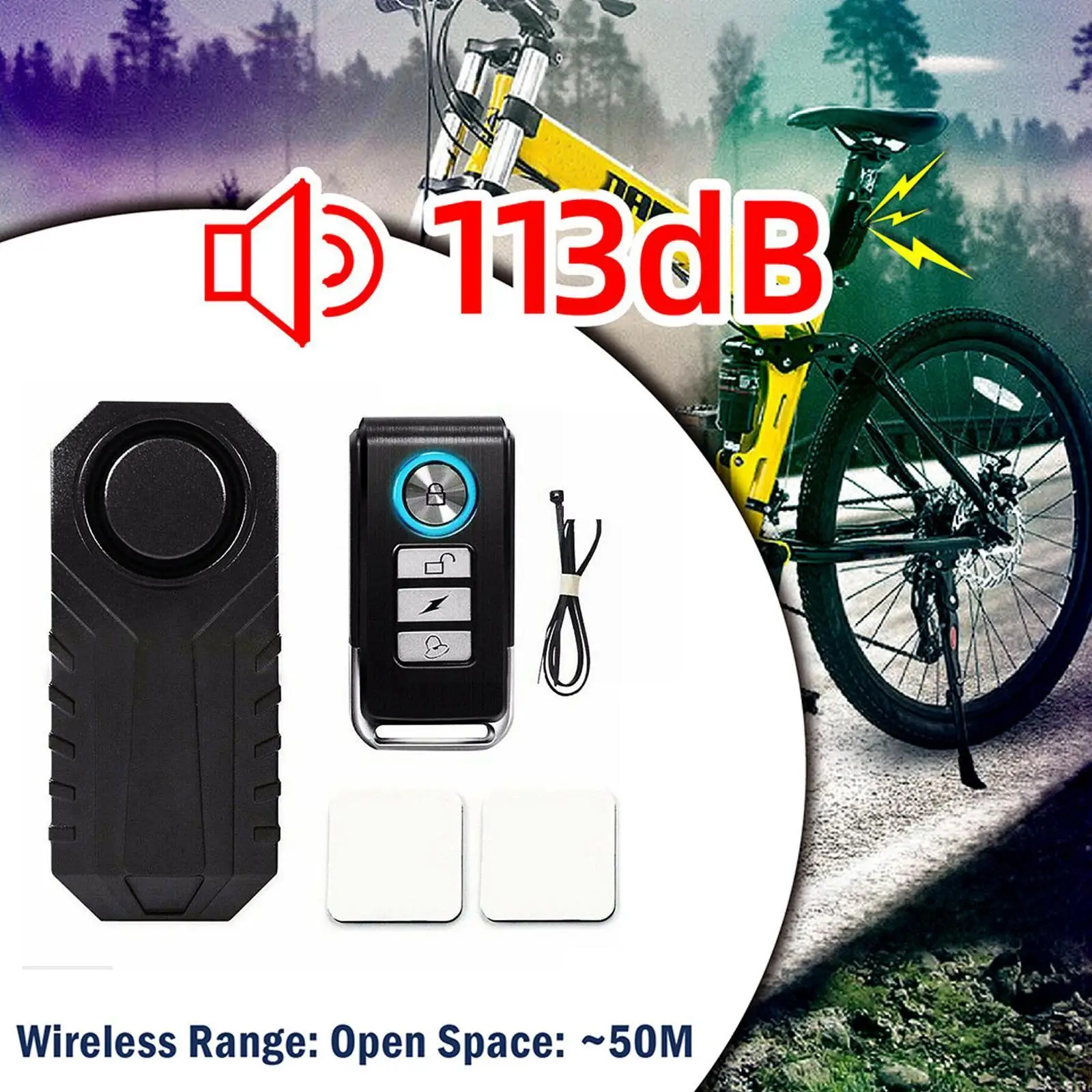 Motorrad Fahrrad Anti-Theft Alarmanlage Wireless Remote Alarm Alarm Security Car Electric Waterproof Bicycle 113dB Control R2N8
Motorrad Fahrrad Anti-Theft Alarmanlage Wireless Remote Alarm Alarm Security Car Electric Waterproof Bicycle 113dB Control R2N8