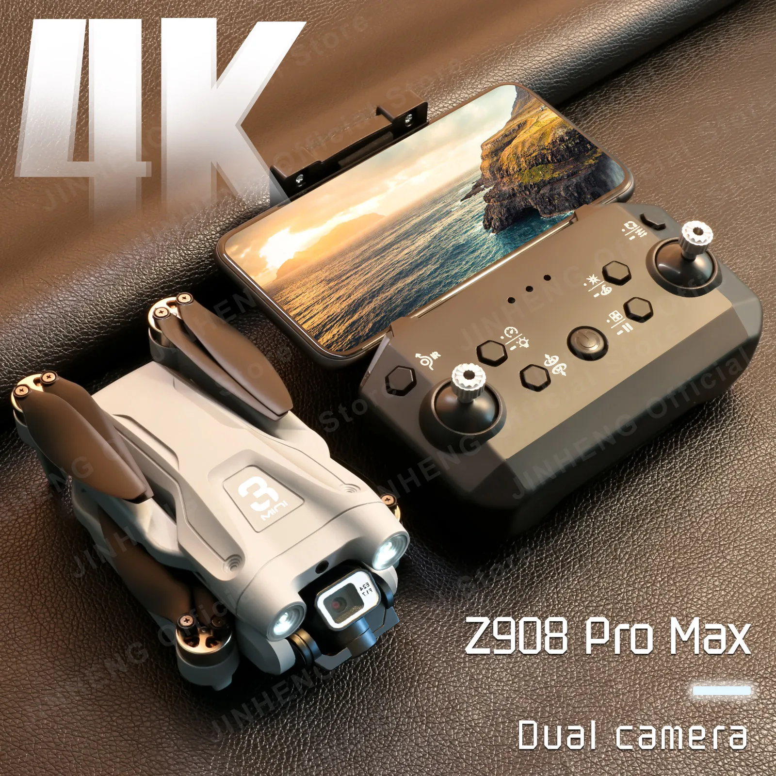 MINI Z908Pro Max Dual4K ESC Professional Drone WIFI FPV Obstacle Avoidance Brushless Four-Axis Folding Rc Quadcopter Toy Gift
MINI Z908Pro Max Dual4K ESC Professional Drone WIFI FPV Obstacle Avoidance Brushless Four-Axis Folding Rc Quadcopter Toy Gift