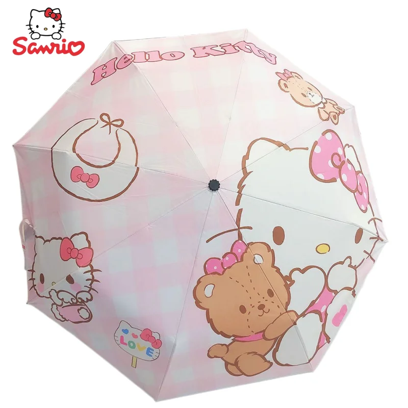 Sanrio New Anime Peripheral Kawaii Cartoon Cute Hello Kitty Folding Umbrella Sunshade Creative Umbrella Festival Gift Wholesale
Sanrio New Anime Peripheral Kawaii Cartoon Cute Hello Kitty Folding Umbrella Sunshade Creative Umbrella Festival Gift Wholesale