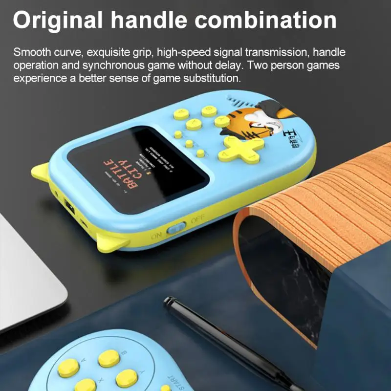 Игровая консоль с 3,5 экраном, портативная, с 500 "кошачьими ушками", ретро, игровая видео приставка
Игровая консоль с 3,5 экраном, портативная, с 500 "кошачьими ушками", ретро, игровая видео приставка