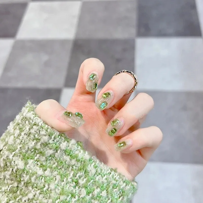 False Nails Press On Wearable Artificial Colorful Fake Nail Tips Full Cover Manicure Art
False Nails Press On Wearable Artificial Colorful Fake Nail Tips Full Cover Manicure Art