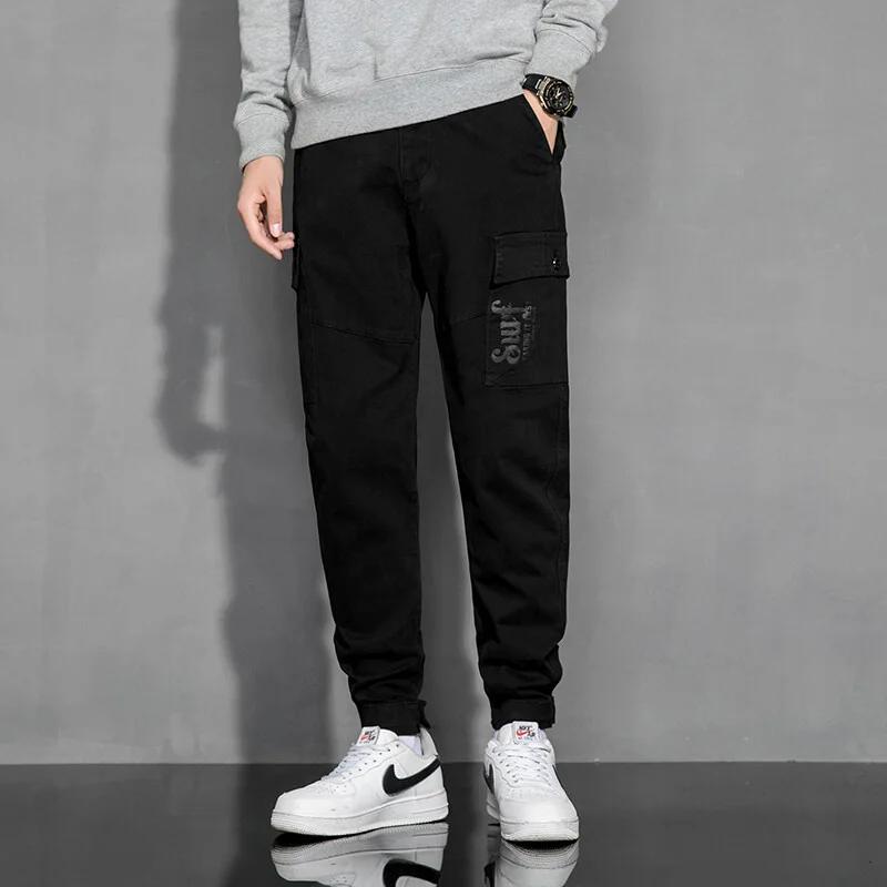 Men's Jogging Overalls Pants Male Casual Hip Hop Pocket Men's Pants Solid Color Thin Spring Summer Men's Tactical Sports Pants
Men's Jogging Overalls Pants Male Casual Hip Hop Pocket Men's Pants Solid Color Thin Spring Summer Men's Tactical Sports Pants