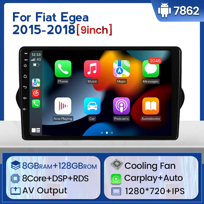 MEKEDE 9 ''8G + 128G Автомагнитола мультимедийный GPS для Fiat Tipo Egea Dodge Neon 2015-2018 навигация WIFI Carplay Авто Android 11
MEKEDE 9 ''8G + 128G Автомагнитола мультимедийный GPS для Fiat Tipo Egea Dodge Neon 2015-2018 навигация WIFI Carplay Авто Android 11