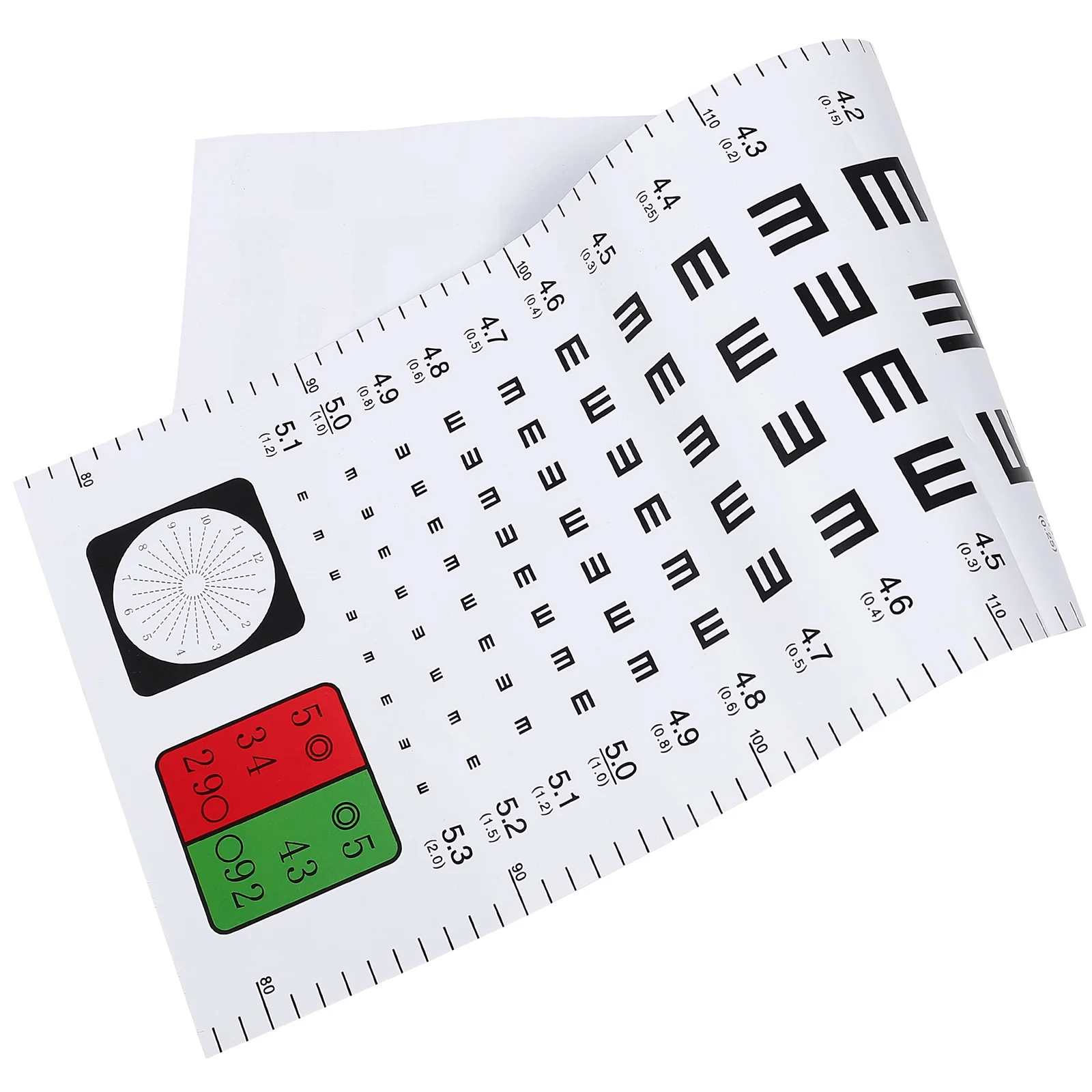 Kids Vision Schedule Eye Testing Chart Table Breaking-proof Visual Plastic Wall Child
Kids Vision Schedule Eye Testing Chart Table Breaking-proof Visual Plastic Wall Child