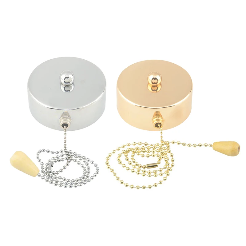 110-250V 40W Light Pull Switch Cord Cover for Bathroom Ceiling Wall Pull Chain 100cm Gold/Silver
110-250V 40W Light Pull Switch Cord Cover for Bathroom Ceiling Wall Pull Chain 100cm Gold/Silver