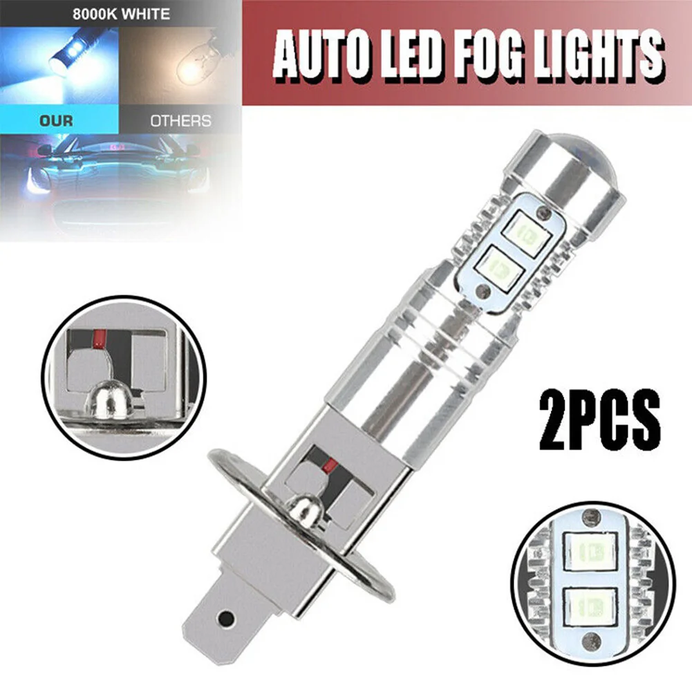 2pcs Car H1 LED Headlights DC 12V-24V Bulbs Kit 8000K Ice Blue High Low Beam Lights Fog Driving Lamps
2pcs Car H1 LED Headlights DC 12V-24V Bulbs Kit 8000K Ice Blue High Low Beam Lights Fog Driving Lamps