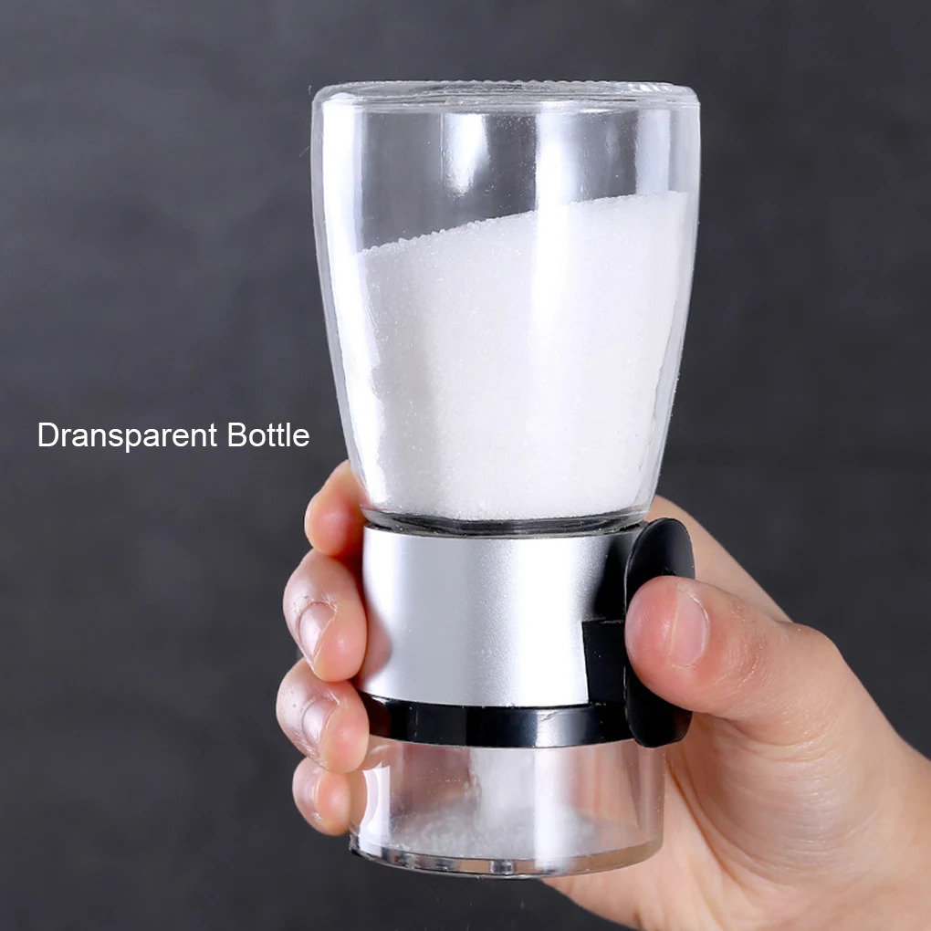 Push Type Salt Dispenser Transparent Spice Shaker Sugar Seasoning Jar Organizer Dining Kitchen Baking Cooking Tool
Push Type Salt Dispenser Transparent Spice Shaker Sugar Seasoning Jar Organizer Dining Kitchen Baking Cooking Tool