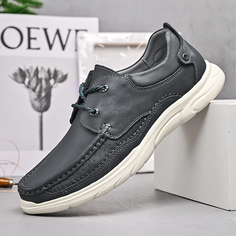 Men Loafers Shoes slip on 2022 Summer Autumn Fashion Boat Shoes Men Soft Flats Comfy genuine Leather Men Casual Shoes moccasins
Men Loafers Shoes slip on 2022 Summer Autumn Fashion Boat Shoes Men Soft Flats Comfy genuine Leather Men Casual Shoes moccasins