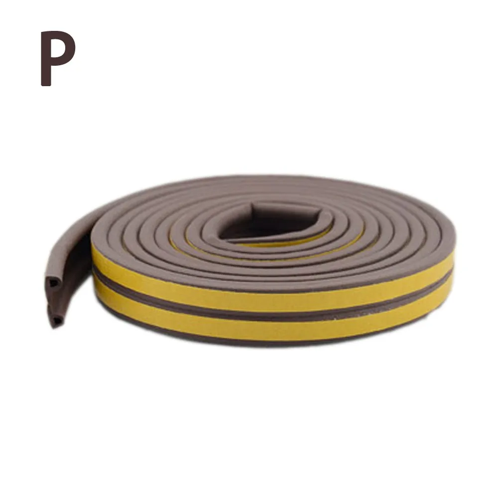 Soundproof 5M Seal Strip Soundproofing Weatherstrip Cold Wind D Type/P Type Draft Foam For Doors/casement Frames
Soundproof 5M Seal Strip Soundproofing Weatherstrip Cold Wind D Type/P Type Draft Foam For Doors/casement Frames