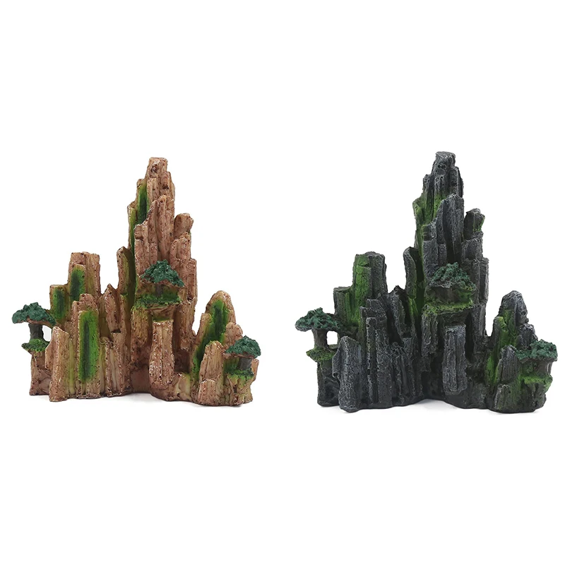 Aquarium Ornament Resin Rockery Artificial Hill Resin Mountain View Rock Decorating Ornament Fish Tank
Aquarium Ornament Resin Rockery Artificial Hill Resin Mountain View Rock Decorating Ornament Fish Tank